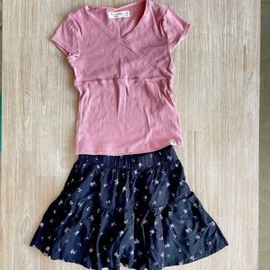 Abercrombie Girls Skort Set Size 7/8